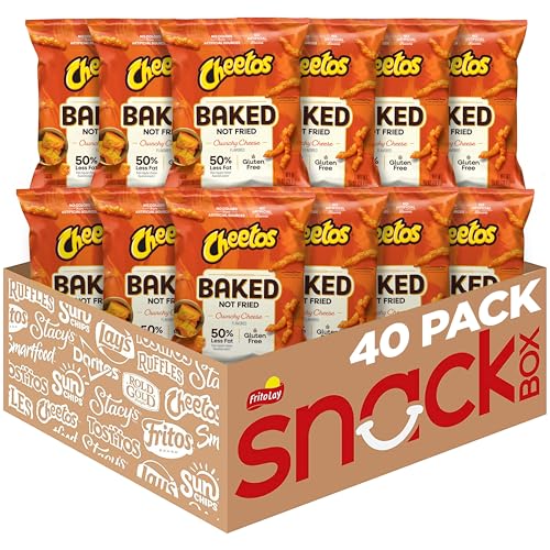 40-Pack 0.875-Oz Frito Lay Baked Cheetos Crunchy Deal