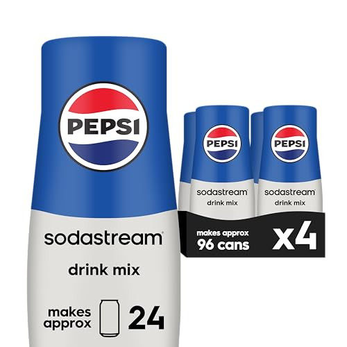 4-Pack 14.9-Oz Sodastream Beverage Mix (Pepsi)