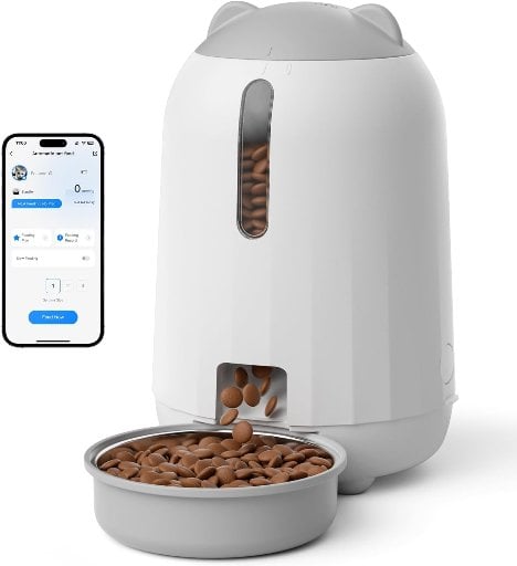 PAPIFEED Automatic WiFi Cat Feeder 3L w/ App