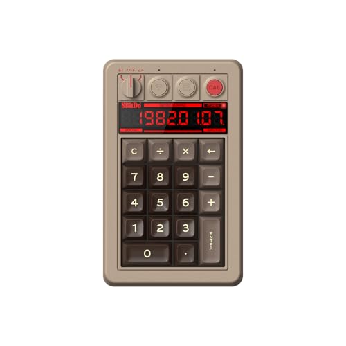 8BitDo Retro 18 Wireless Mechanical Numpad for Windows & Android (C64 Edition)