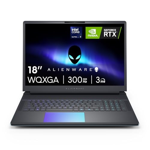 Alienware 18 Area-51 Gaming Laptop 18.0" WQXGA 300Hz 3ms, 32GB DDR5, 2TB SSD