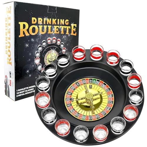 Shot Glass Roulette Drinking Game