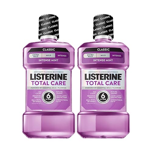Listerine Total Care Anticavity Fluoride Mouthwash 2-Pack 33.8-Oz Deal