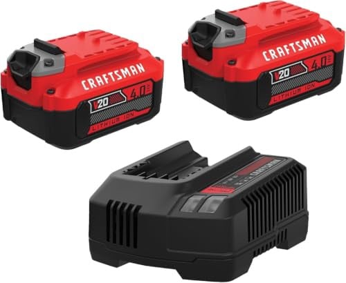 CRAFTSMAN 20V 4AH Power Tool Battery 2-Pack