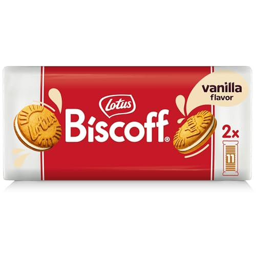 Lotus Biscoff Sandwich Cookies, Vanilla, 22 Cookies