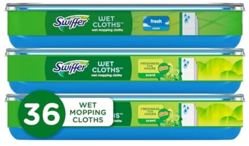 Swiffer Sweeper Wet Mopping Pad Refills 24 Count Deal