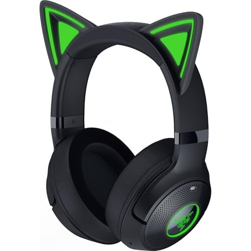 Razer Kraken Kitty V2 BT Wireless RGB Headset - Chroma RGB, Bluetooth 5.2, 40 Hr Battery, Black Deal