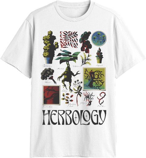 Harry Potter Men's & Big Men's Graphic Tee Shirt Herbology