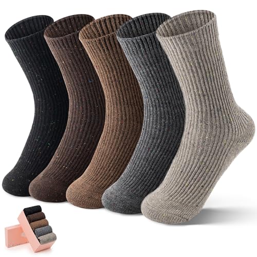 5 Pairs Wool Warm Socks