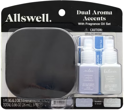 Allswell Dual Plug In Bundle with 2 Oils, Relax & Balance