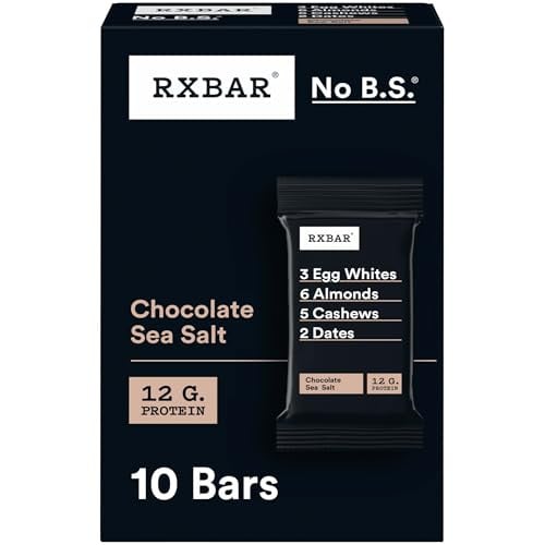 RXBAR Protein Bars Chocolate Sea Salt (10 Count)