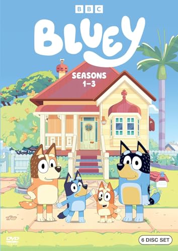 Bluey: Seasons 1-3 DVD Deal