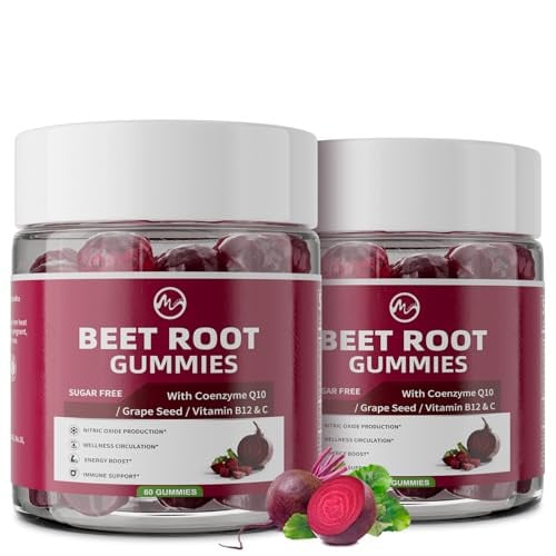 M inch Beet Root 8-in-1 Wellness Formula Gummies 2-Pack Deal