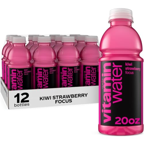 12-Pack 20-Oz vitaminwater Focus Kiwi Strawberry Flavored Water