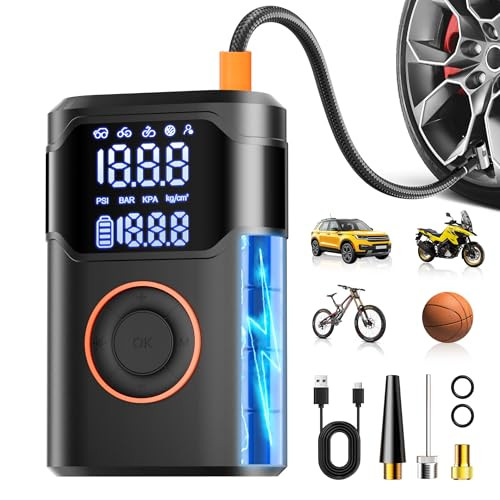 UZNY 150PSI Tire Inflator & Portable Air Compressor