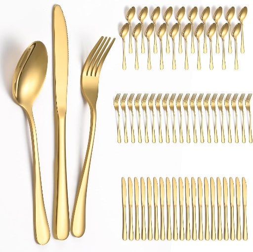 60-Piece Bulk Silverware Set