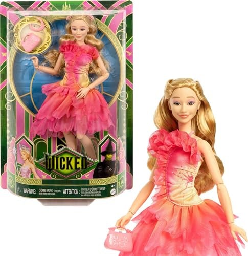 Mattel Universal Wicked Glinda Fashion Doll & Accessories