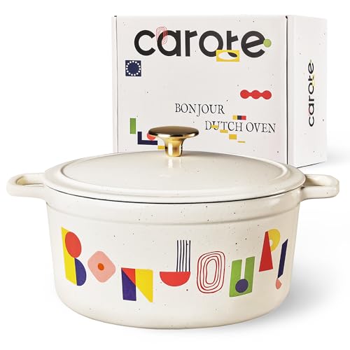 5-Qt Carote Enameled Cast Iron Dutch Oven w/ Lid Deal
