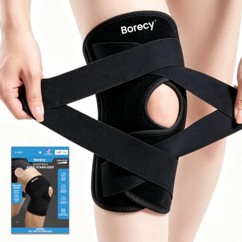 Knee Brace for Knee Pain Black