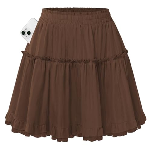 Kate Kasin Women Cotton Mini Skirt Deal