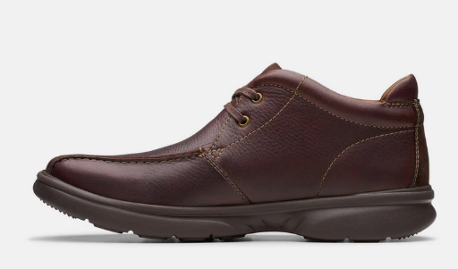 Clarks Men's Bradley Up Casual Shoes (Dark Brown)