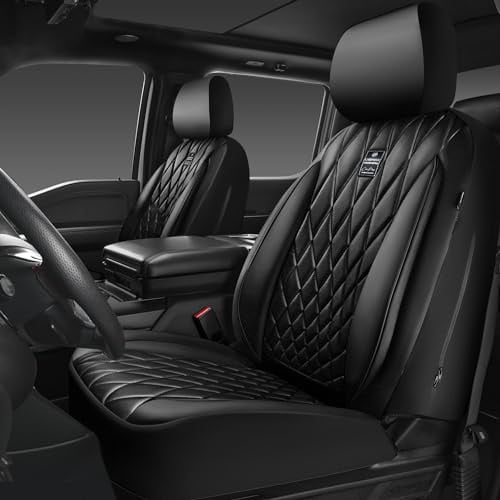 CAR PASS Luxury Faux PU Leather Car Seat Covers