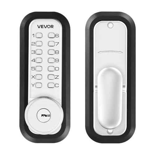 VEVOR Mechanical Keyless Entry Door Lock 2.0 Code Upgrade 4-7 Digits Code