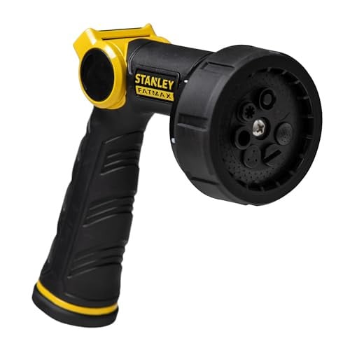STANLEY FATMAX 7-Pattern Thumb Control Garden Hose Nozzle