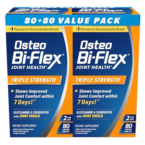 Osteo Bi-Flex Triple Strength Glucosamine Chondroitin Supplement 160 Count