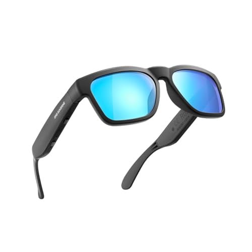 OhO Sunshine Bluetooth Audio Polarized Sunglasses (Blue)