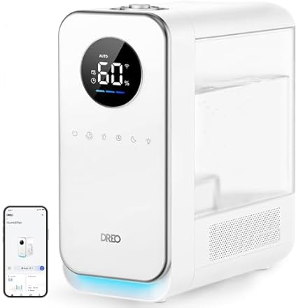 DREO Smart Quiet Cool Mist Humidifier