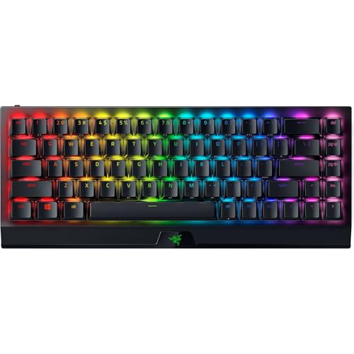 Razer BlackWidow V4 Mini HyperSpeed Wireless Hot Swappable 65% Gaming Keyboard