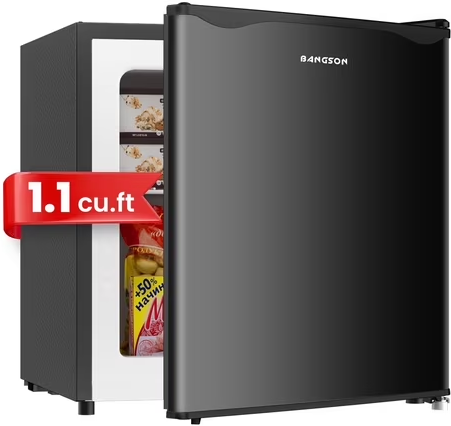 BANGSON 1.1 Cu. ft. Upright Mini Freezer Deal