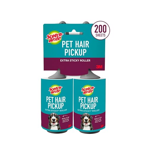 Scotch-Brite Pet Hair Extra Sticky Lint Roller 2-Pack Deal