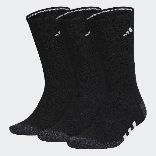 Adidas Men's Cushioned Crew Socks 3 Pairs Deal