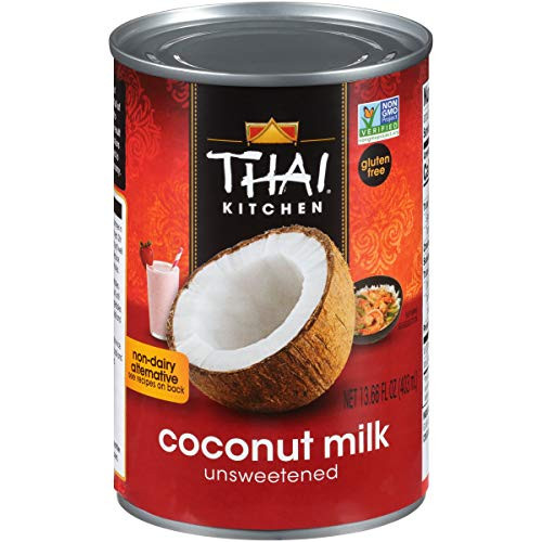 12 Pack of Thai Kitchen Gluten Free Unsweetened Coconut Milk, 13.66 Fl. Oz.