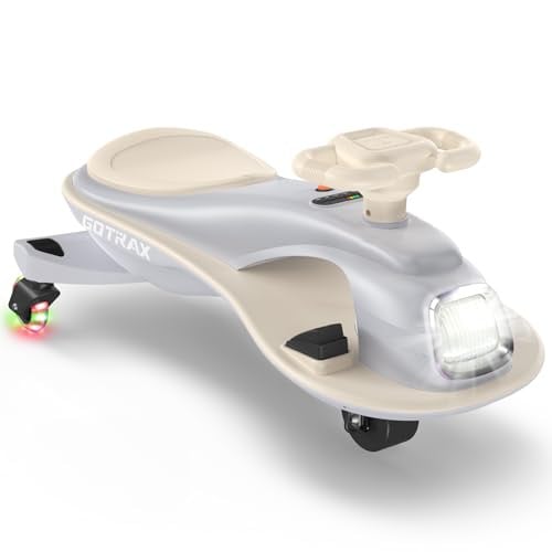 Gotrax Electric Wiggle Car for Kids 3-8, 12V Battery