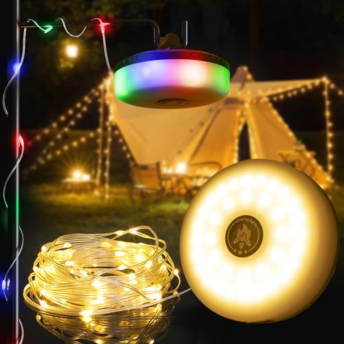 32.8' 2-in-1 USB-C Outdoor RGB String Lights