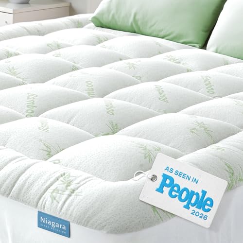 Niagara Sleep Solution Ultra Soft & Cooling Mattress Topper - Queen Size Deal