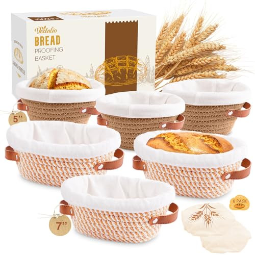 Bread Proofing Basket 6 Pcs