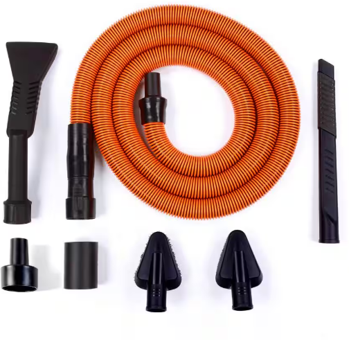 RIDGID 7-Piece 1.25" Car Cleaning Accessory Kit for Wet/Dry Vacs