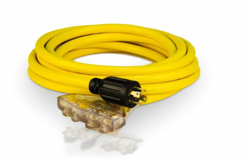 Champion Power Equipment 25-Foot 30-Amp 125/250-Volt Fan-Style Generator Extension Cord