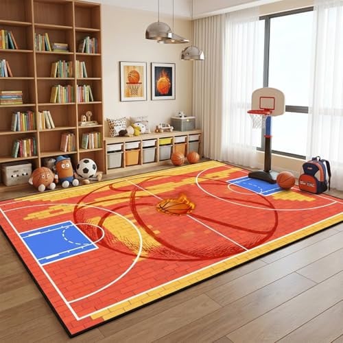 Basketball Court Rug 4x6' Deal