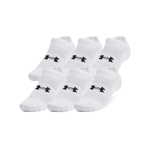 Under Armour Training Cotton No Show Socks 6-Pack Deal