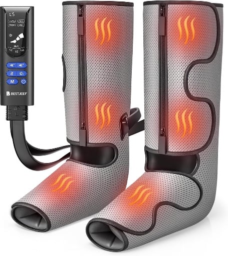 Air Compression Leg Massager with Heat