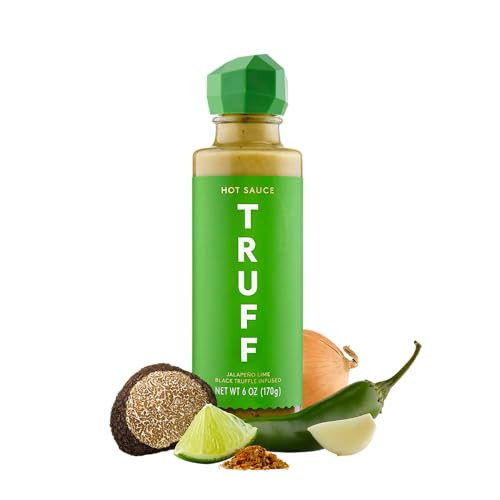 6-Oz TRUFF Black Truffle Infused Hot Sauce (Jalapeño Lime)