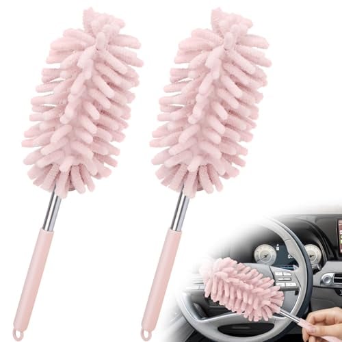 2 PCS Car Interior Duster with Extension Pole Deal
