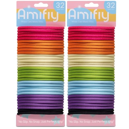Amifiy No Damage Hair Ties 64-Count Deal