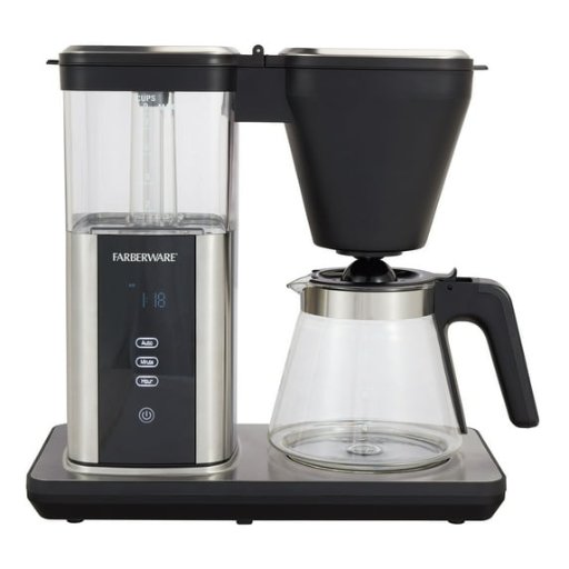 Farberware 9 Cup High Temperature Drip Coffee Maker, 1.35 Liter Capacity