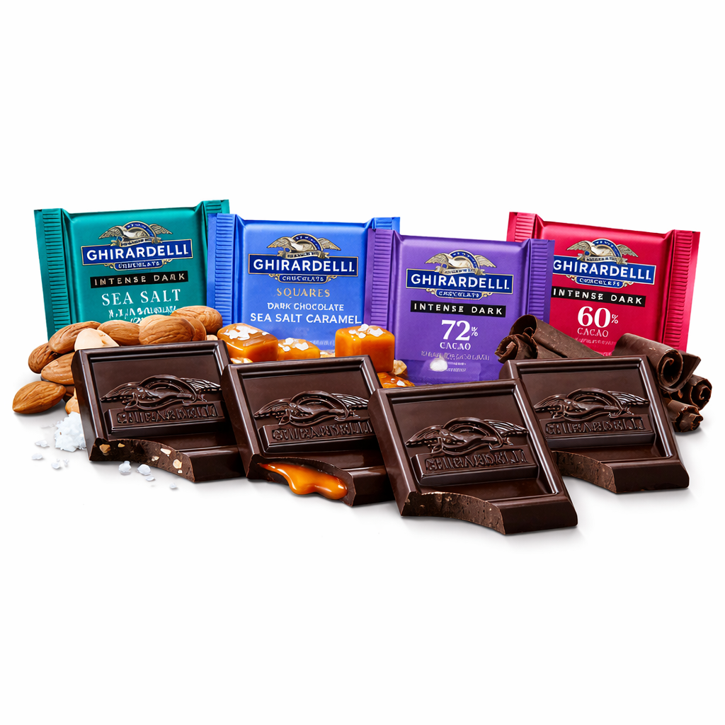 Ghirardelli Assorted Dark Chocolate Squares 5 lb